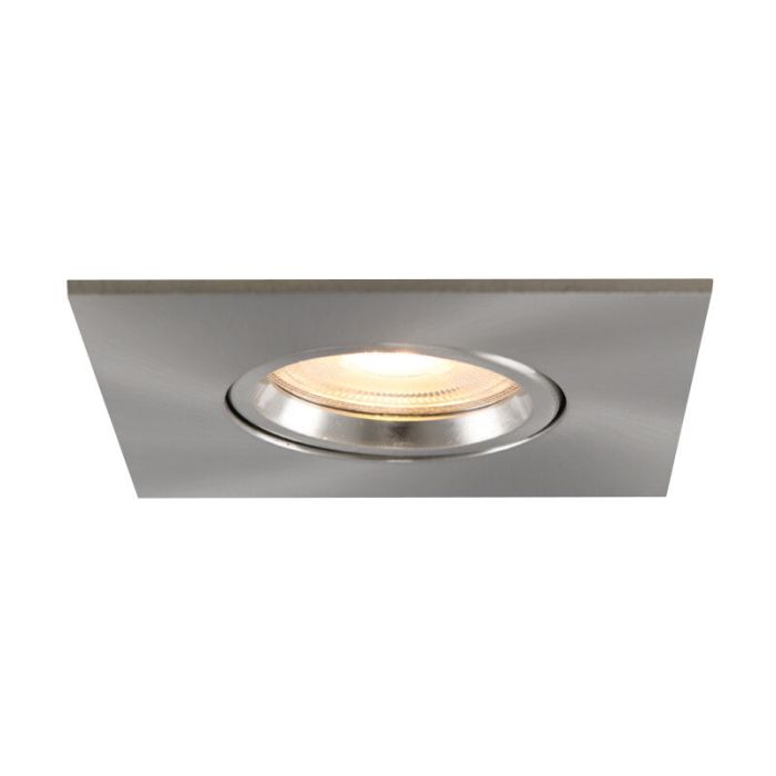 Aluminium infälld spotlight badrum nickel, Jill, IP44