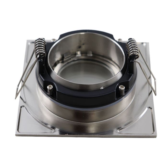 Aluminium infälld spotlight badrum nickel, Jill, IP44