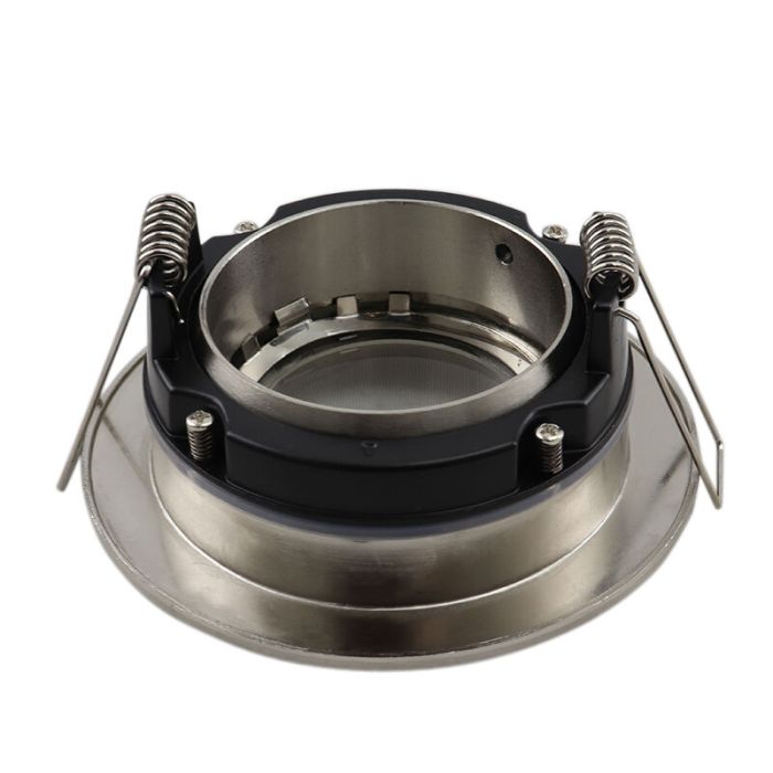 Aluminium infälld spotlight badrum nickel, Jill, IP44