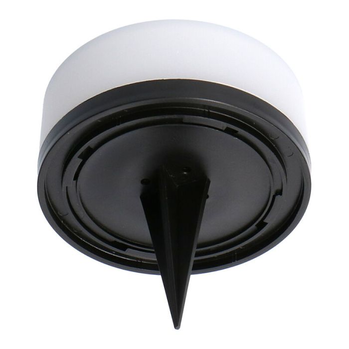 Vit trädgårdsspotlight plast, Nermin, 1W, 2700K LED, IP44