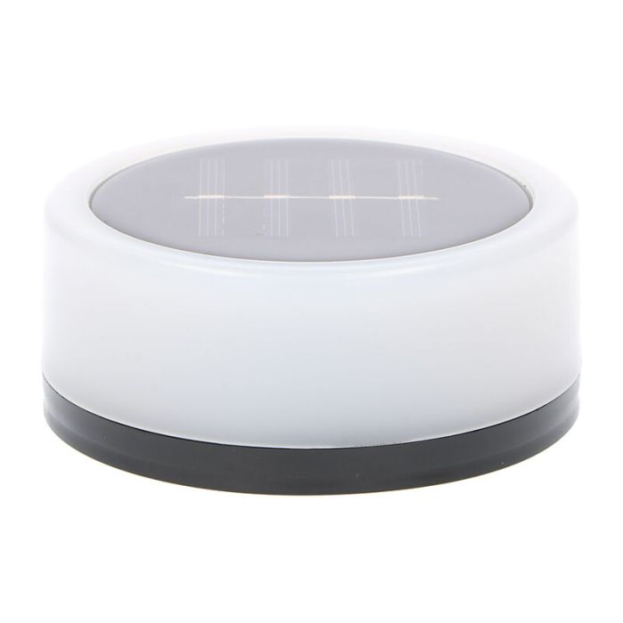 Vit trädgårdsspotlight plast, Nermin, 1W, 2700K LED, IP44
