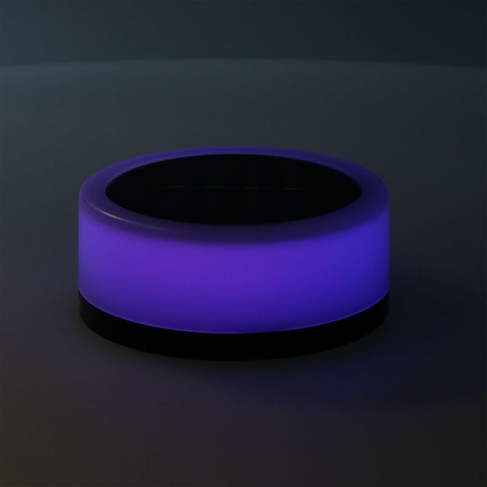 Vit trädgårdsspotlight plast, Nermin, 1W, 2700K LED, IP44