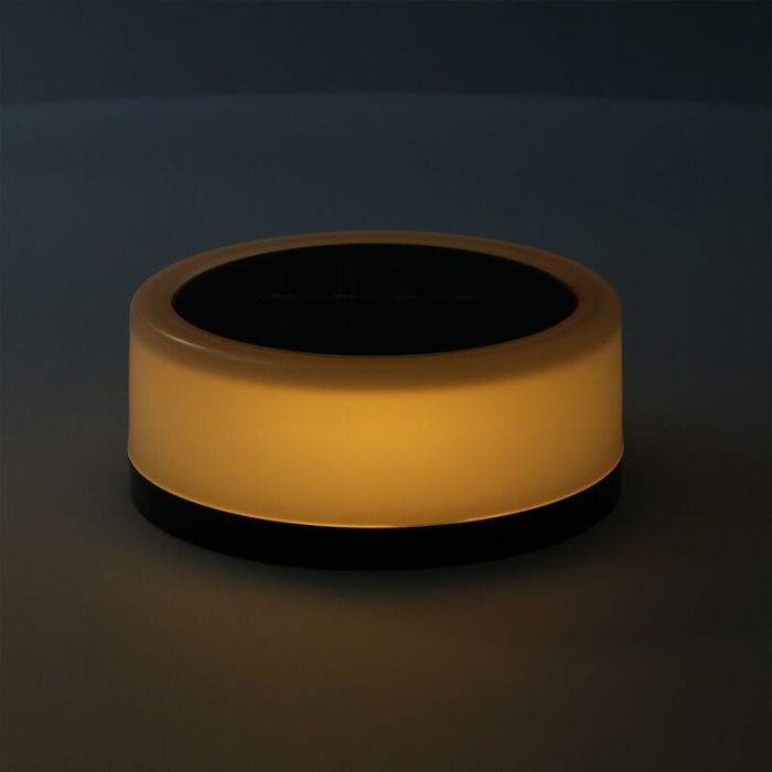 Vit trädgårdsspotlight plast, Nermin, 1W, 2700K LED, IP44