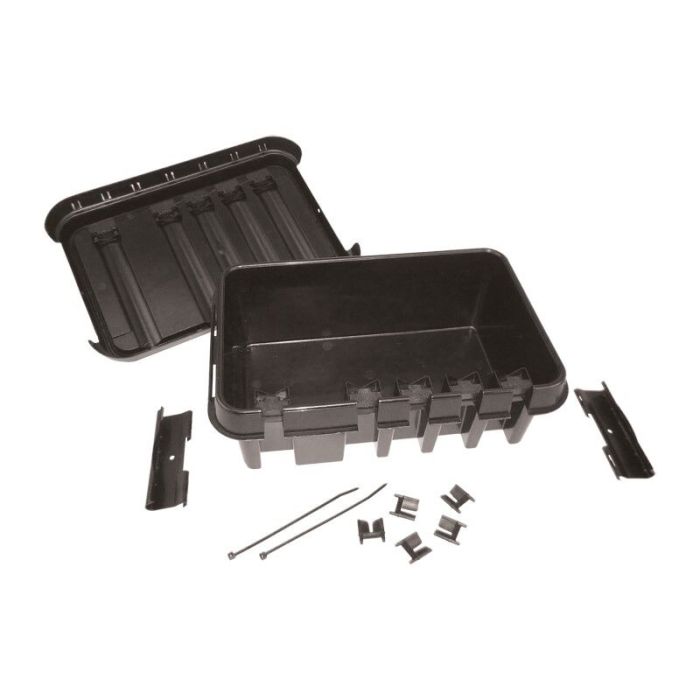 Q-Link Junction Box Dribox Medium IP54, Svart
