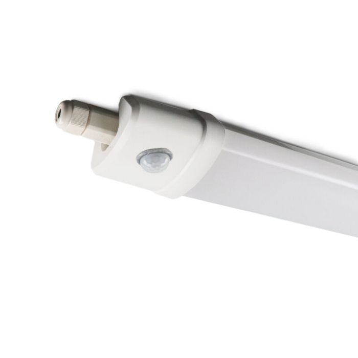 LED ljuslist 120 cm Gaev, med rörelsesensor, 24w, 6000K, IP65