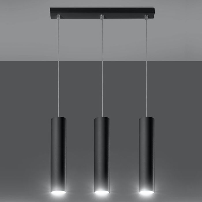 Aluminium fönsterlampa svart, Harley