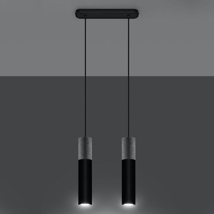 Betong fönsterlampa grå, Fardou