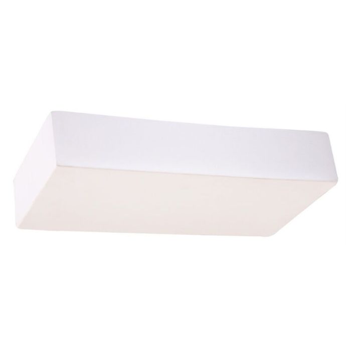 Keramik vägglampa vit, Lavinia