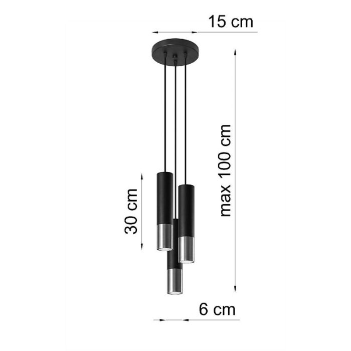 Aluminium fönsterlampa krom, Hediye