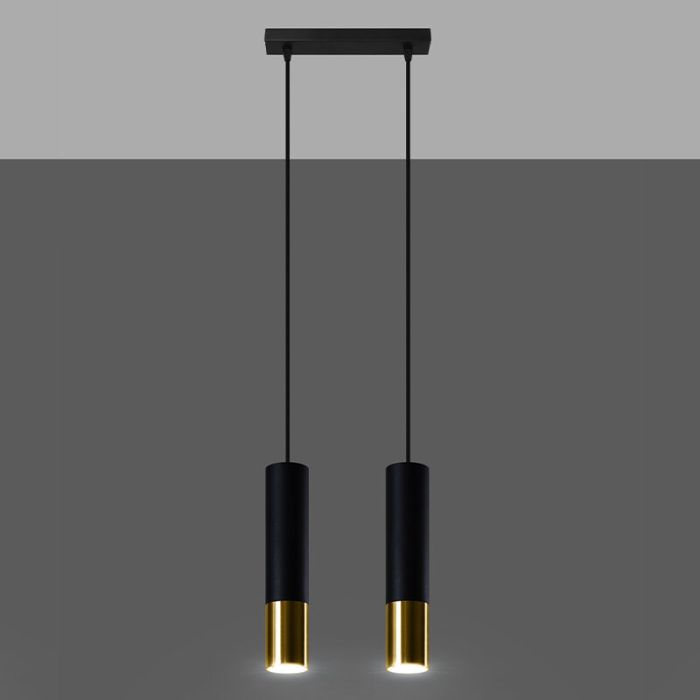Aluminium fönsterlampa guld, Hediye