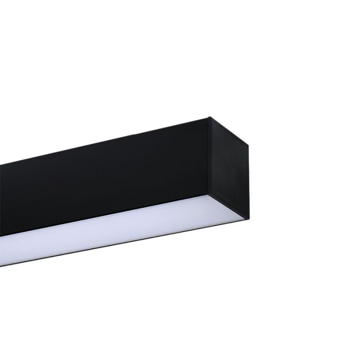 Aluminium taklampa svart, Mascha, 22W, 3000K LED