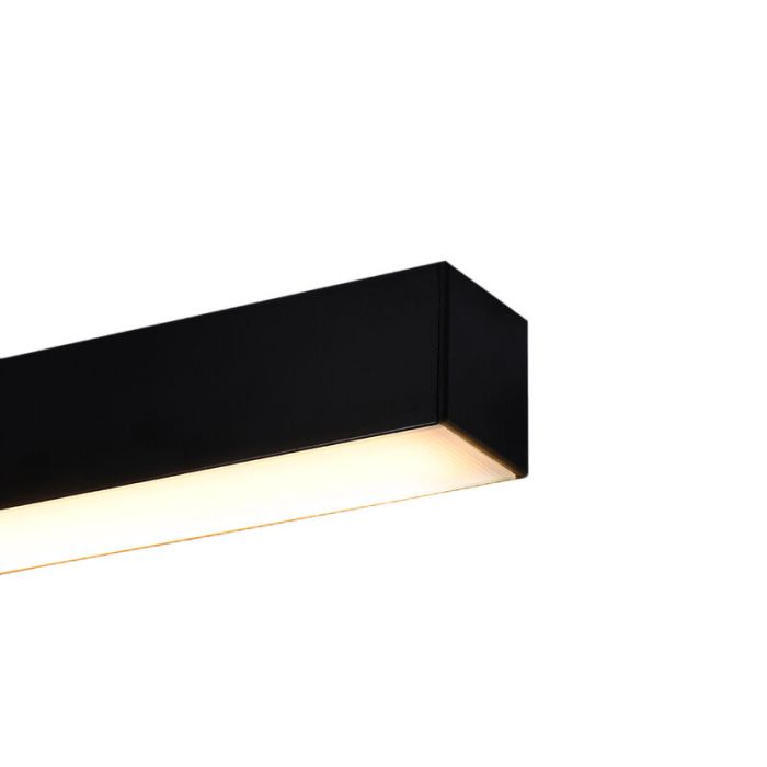 Aluminium taklampa svart, Mascha, 22W, 3000K LED