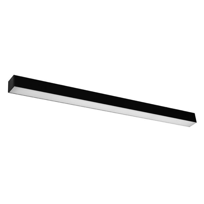 Aluminium vägglampa svart, Mascha, 31W, 3000K LED