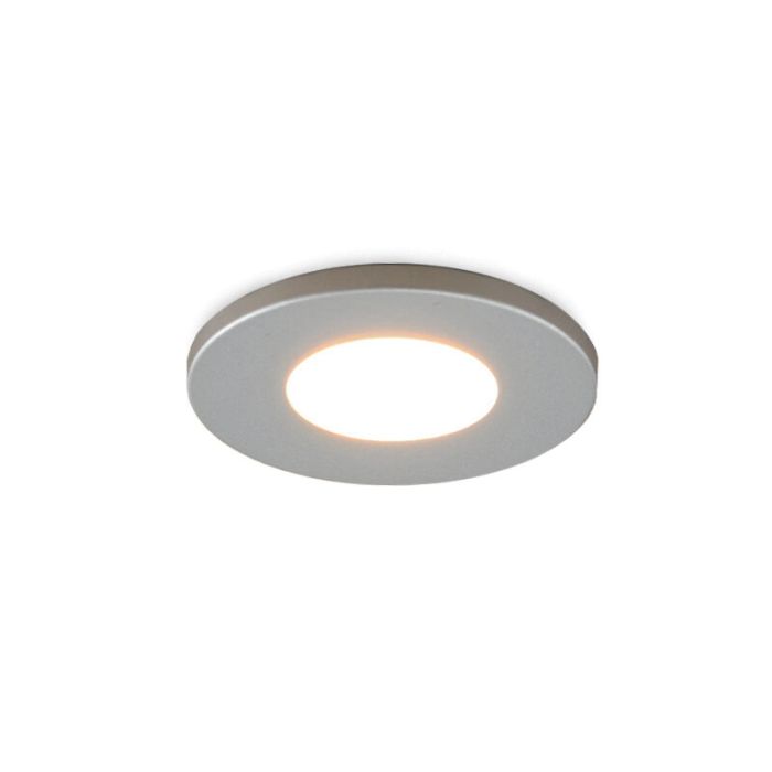 3 krom infälld spotlights uterum Dico, IP65, med anslutningsset och fjärrkontroll