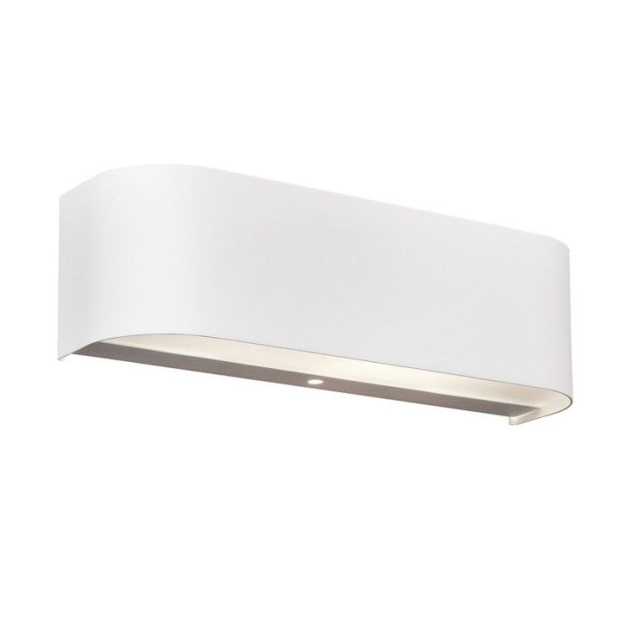 Vit up down vägglampa glas, Tomaso, 3,1W, 3000K LED