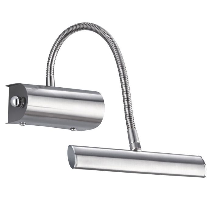 Nickel tavelbelysning modern, Eliza, 4W, 3000K LED