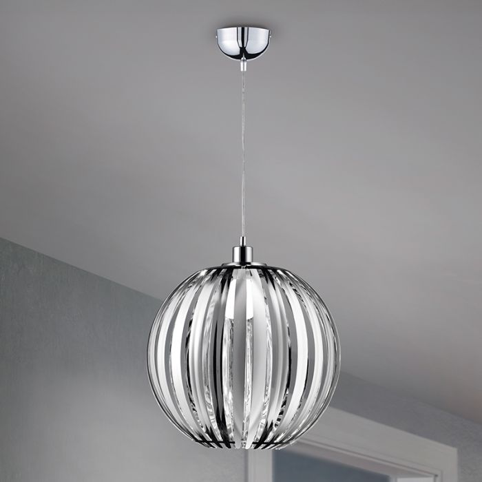 Krom fönsterlampa design, Latanya