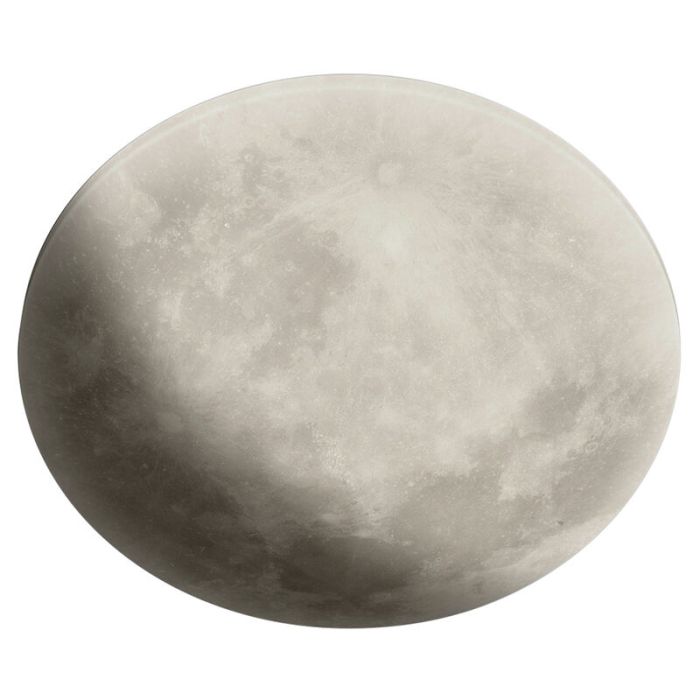 Vit plafond modern, Fly, 22W, 3000K LED, met fjärrkontroll