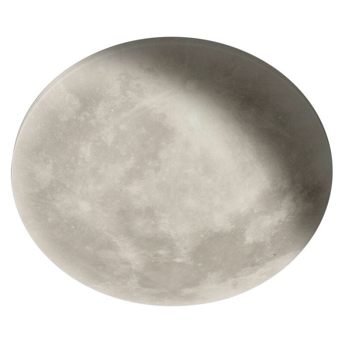 Vit plafond modern, Fly, 22W, 3000K LED, met fjärrkontroll