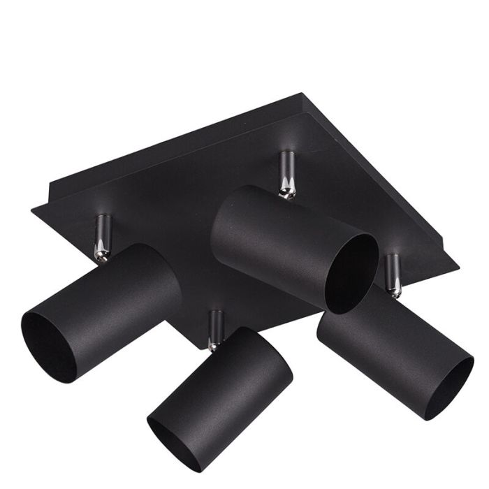 Svart spotlight tak modern, Kaso