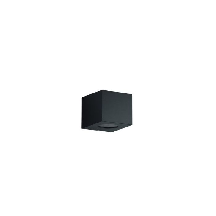 Svart utelampa design, Sandby, 2W, 3000K LED, IP44