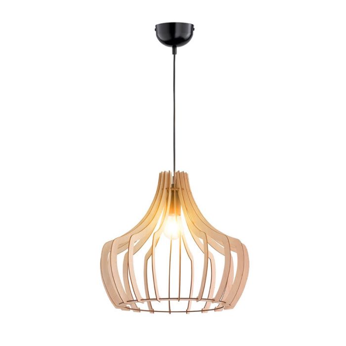 Rustik fönsterlampa trä, Valenthina