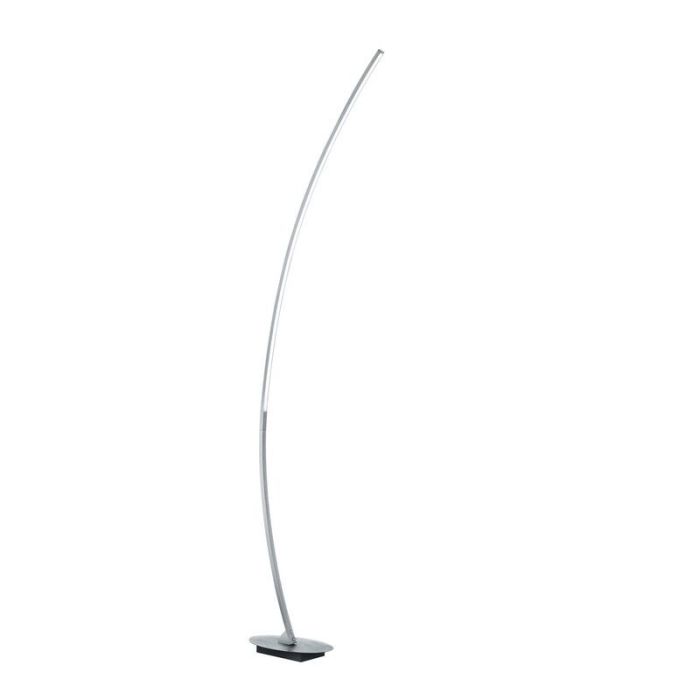 Svart golvlampa design, Vessla, 11W, 3000K LED, med brytare