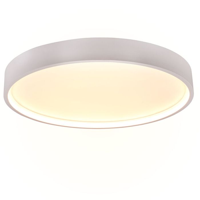 Vit plafond modern, Destin, 29W, varm till kall vit justerbar LED