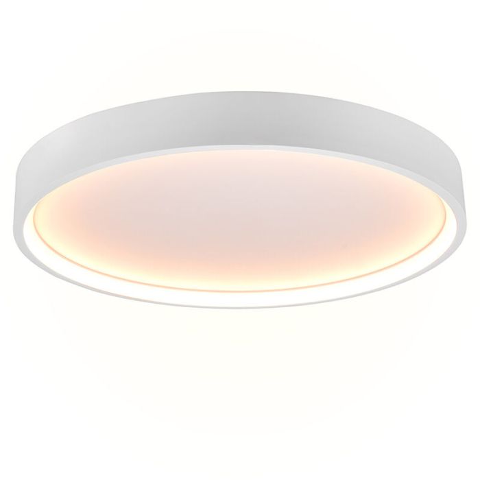 Vit plafond modern, Destin, 29W, varm till kall vit justerbar LED