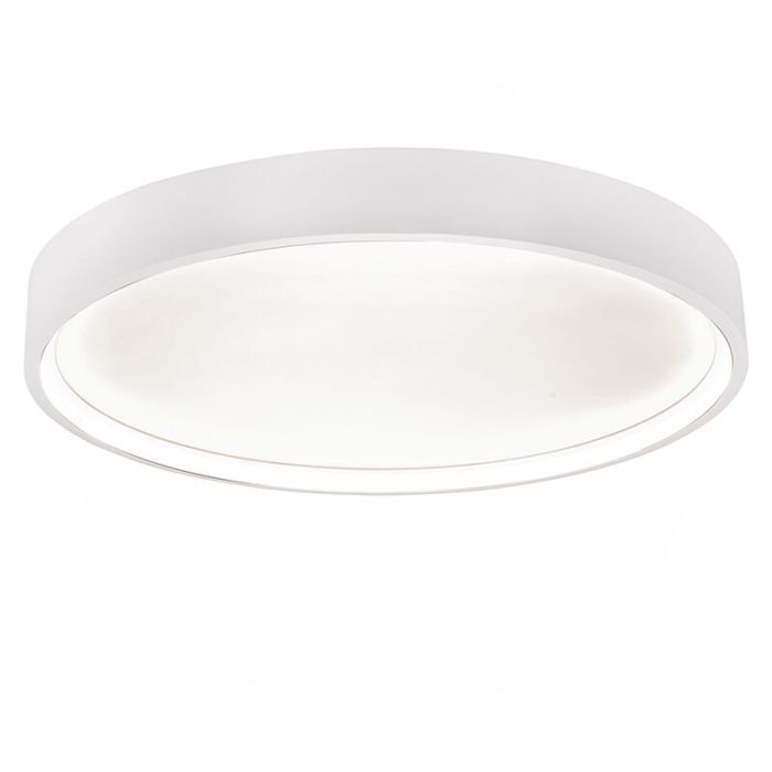Vit plafond modern, Destin, 29W, varm till kall vit justerbar LED