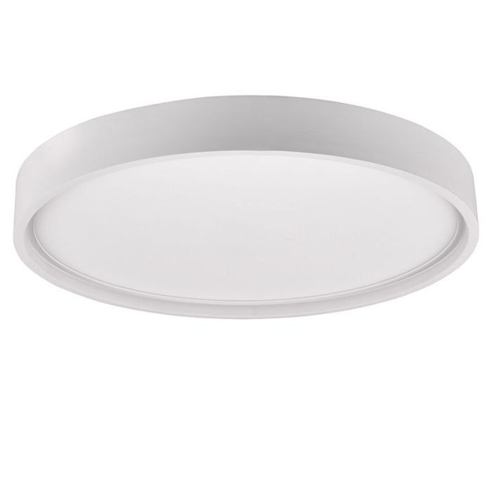 Vit plafond modern, Destin, 29W, varm till kall vit justerbar LED