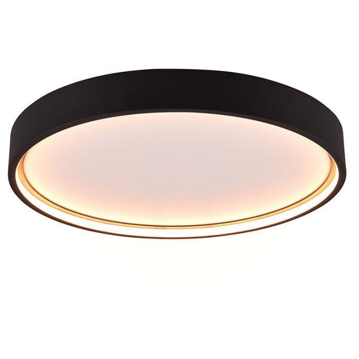 Svart plafond modern, Destin, 29W, varm till kall vit justerbar LED