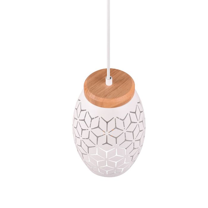 Vit fönsterlampa modern, Delana