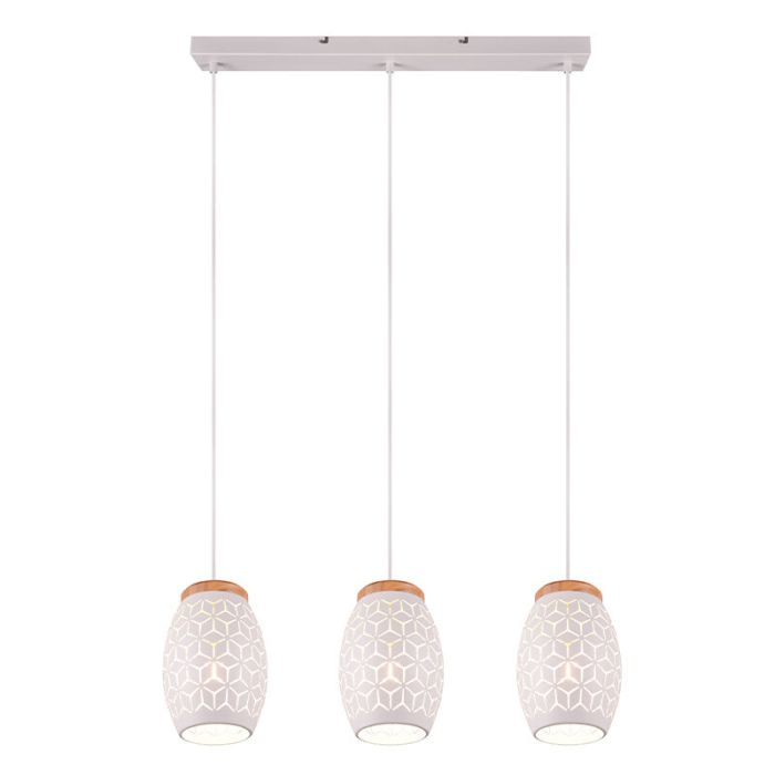 Vit fönsterlampa modern, Delana