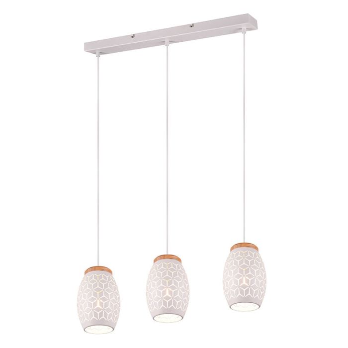 Vit fönsterlampa modern, Delana