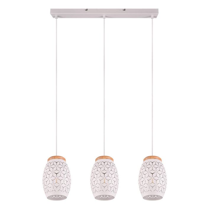 Vit fönsterlampa modern, Delana