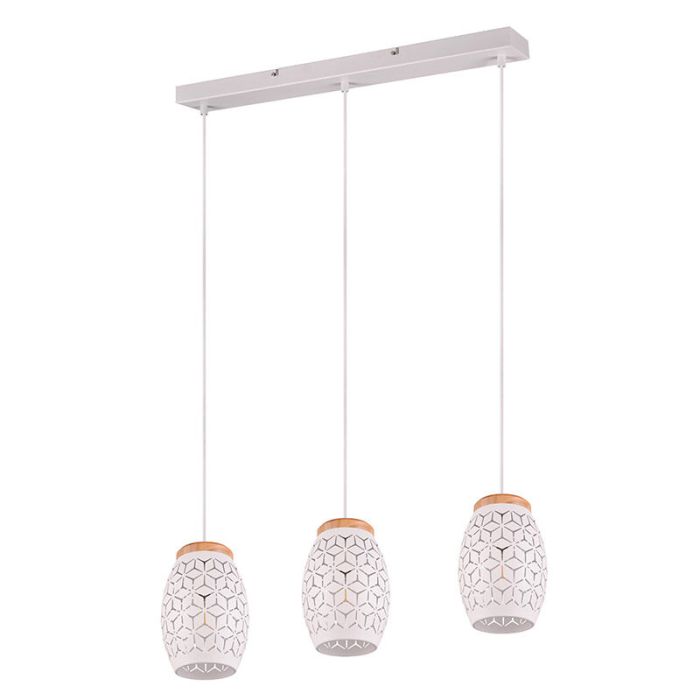 Vit fönsterlampa modern, Delana