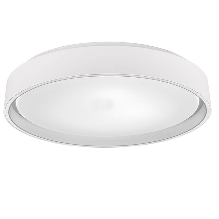 Vit plafond plast, Deon, 24W, varm till kall vit justerbar LED