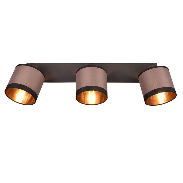 Taupe spotlight tak modern, Denley