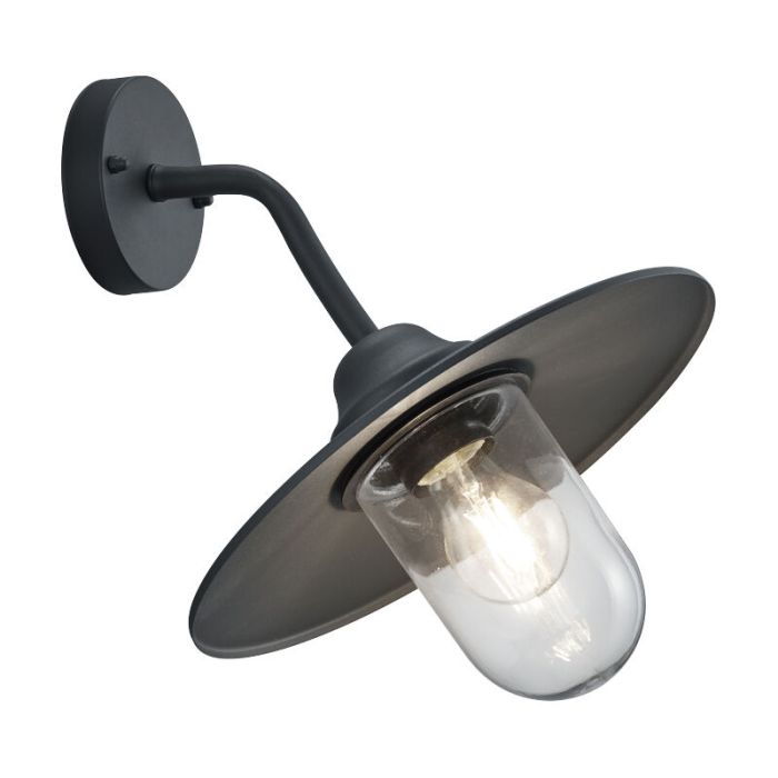 Antracit utelampa industri, Verena, IP44