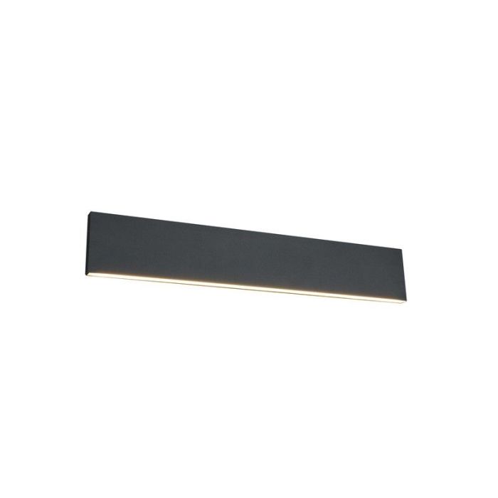 Antracit up down vägglampa modern, Coscon, 9W, 3000K LED
