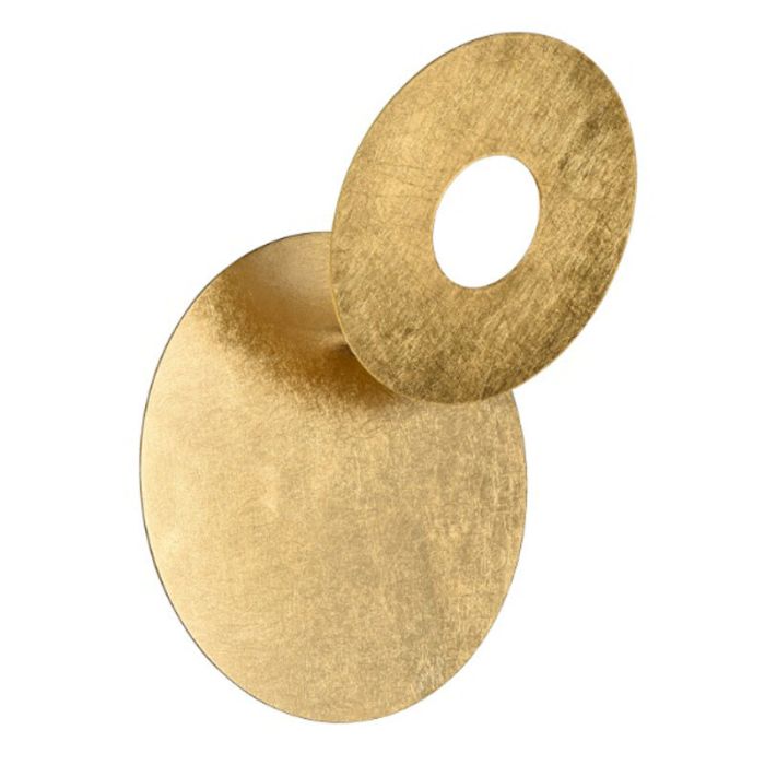 Guld vägglampa design, Ting, 6W, 3000K LED
