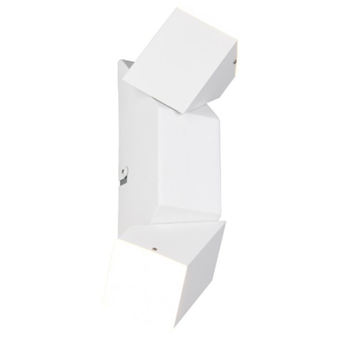 Vit up down vägglampa modern, Lok, 3W, 3000K LED