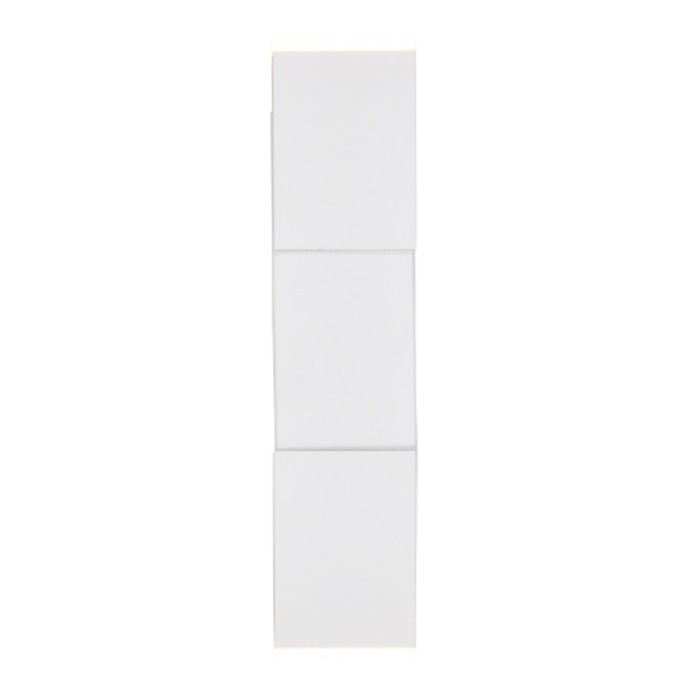 Vit up down vägglampa modern, Lok, 3W, 3000K LED