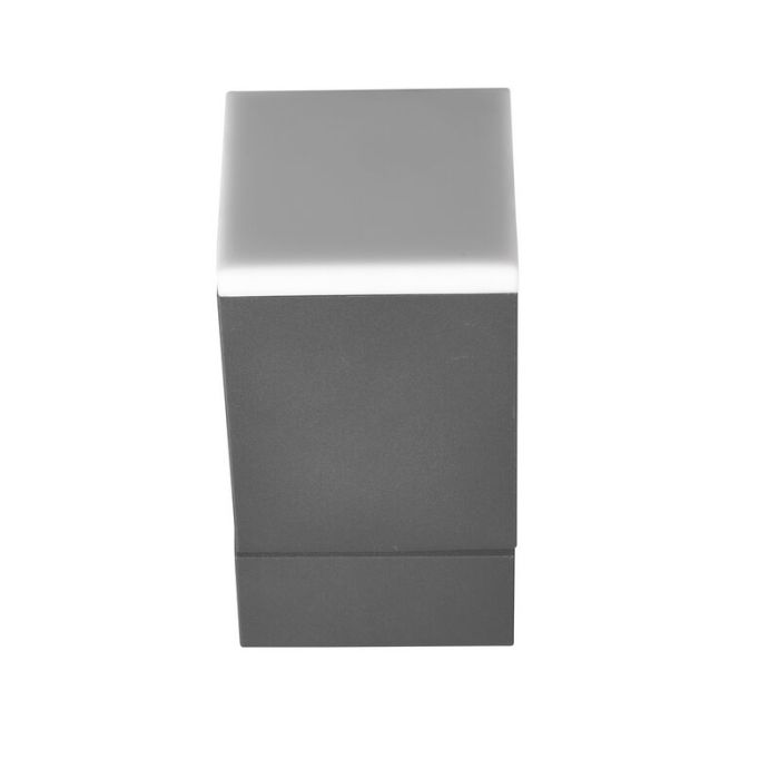 Antracit utelampa modern, Liron, 7W, 3000K LED, IP54