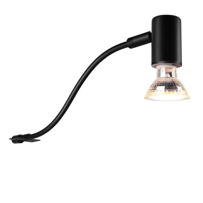 Svart badrumslampa vägg modern, Martika, IP44