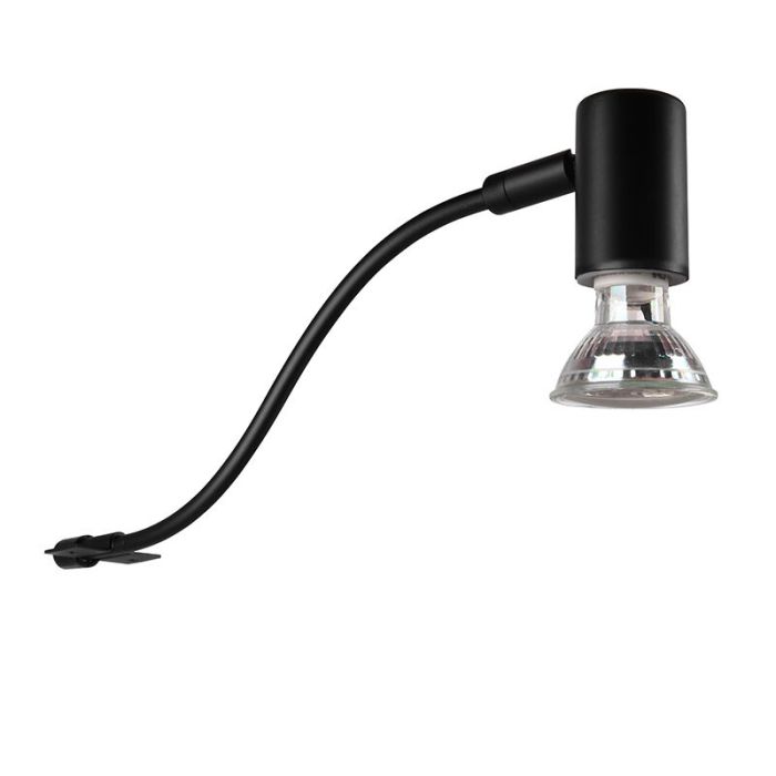 Svart badrumslampa vägg modern, Martika, IP44