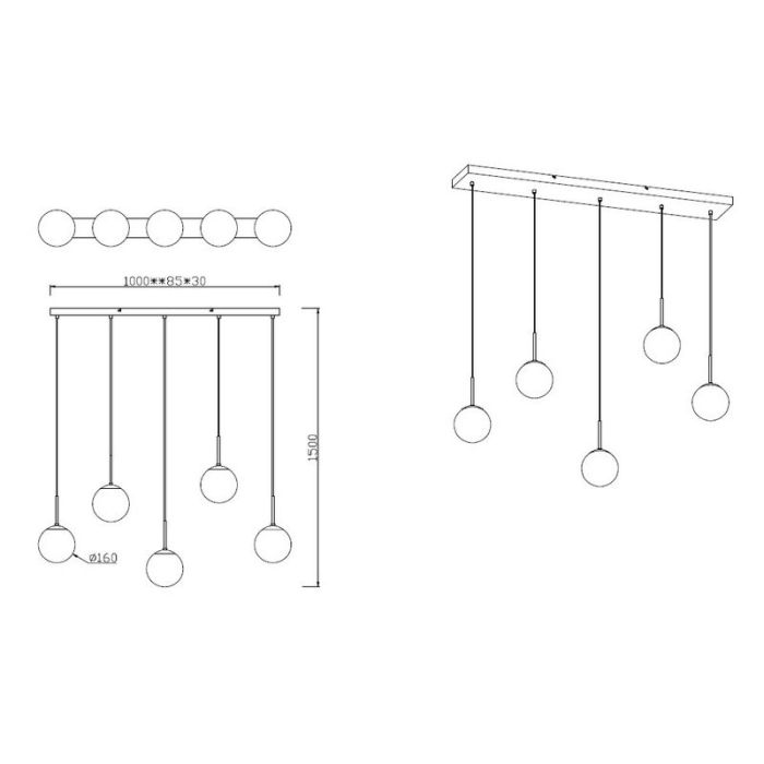 Antracit fönsterlampa modern, Resi