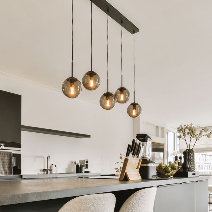 Antracit fönsterlampa modern, Resi