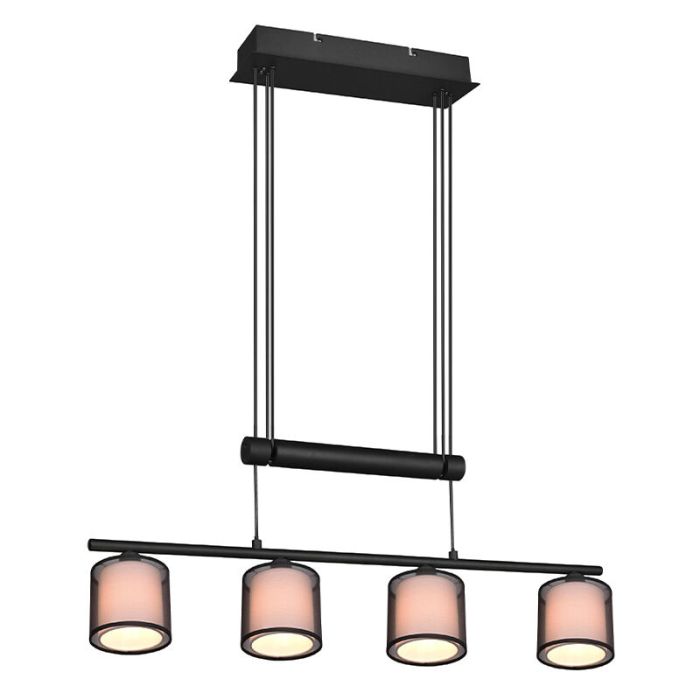 Antracit fönsterlampa modern, Mirle